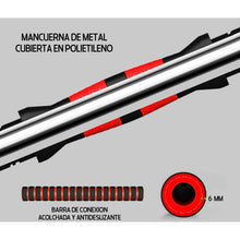 Cargar imagen en el visor de la galería, set mancuernas de 20kg con barra extensora