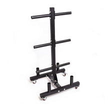 Cargar imagen en el visor de la galería, Atril Discos Y Barra Olimpica Transportable | HWM