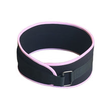 Cargar imagen en el visor de la galería, CINTURÓN LEVANTAMIENTO PESAS C/VELCRO ROSA | FULLFIT