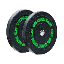 Cargar imagen en el visor de la galería, CRUMB BUMPER PLATES 25LB (PAR) | HWM -Discos olimpicos