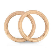 Cargar imagen en el visor de la galería, Anillas Olímpicas De Madera (Par) | HWM crossfit calistenia gimnasia