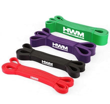 Cargar imagen en el visor de la galería, Pack 4 Bandas De Resistencia Power bands | HWM