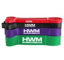Cargar imagen en el visor de la galería, Pack 4 Bandas De Resistencia Power bands | HWM