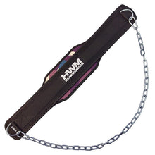 Cargar imagen en el visor de la galería, Cinturon De Lastre Con Cadenas Y Mosqueton HWM calistenia