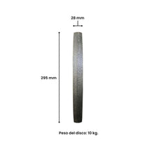 Cargar imagen en el visor de la galería, Discos preolímpicos de 10kg Par