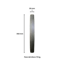 Cargar imagen en el visor de la galería, Discos preolímpicos de 15KG Par
