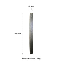 Cargar imagen en el visor de la galería, Discos preolímpicos 2,5kg Par