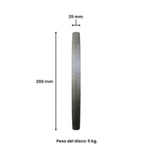 Cargar imagen en el visor de la galería, Discos preolímpicos 5 kg - Par