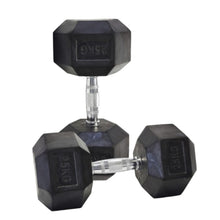 Cargar imagen en el visor de la galería, Mancuernas Hexagonales 25kg (Par)