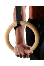 Cargar imagen en el visor de la galería, Anillas Olímpicas De Madera (Par) | HWM crossfit calistenia gimnasia