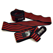 Cargar imagen en el visor de la galería, RODILLERAS ELÁSTICAS HWM POWERLIFTING - ENTRENAMIENTO - GYM
