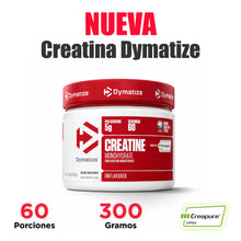 Cargar imagen en el visor de la galería, Creatine Dymatize Creapure 300 Grs
