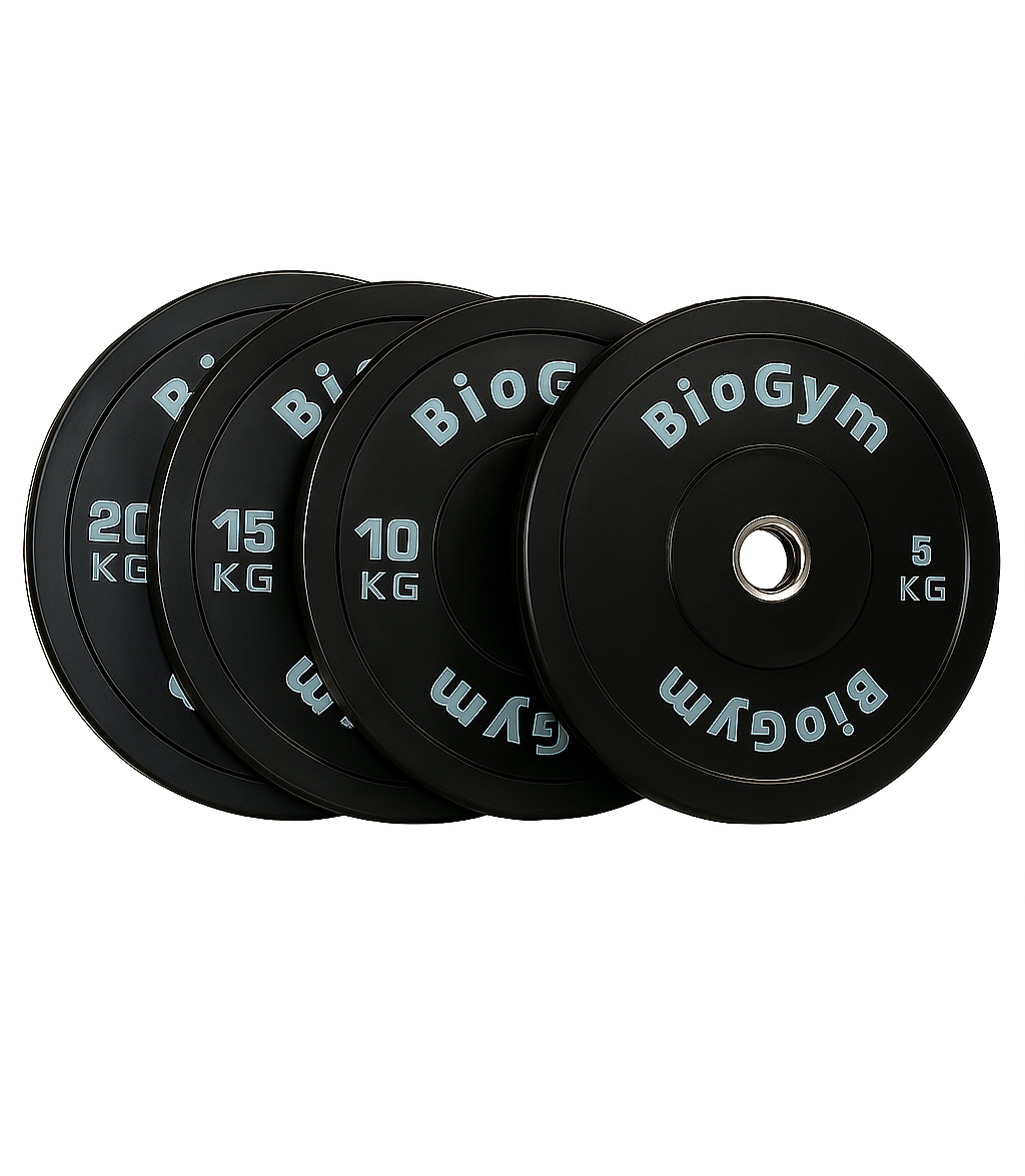Pack 100 kg discos Bampers Black Series | Biogym
