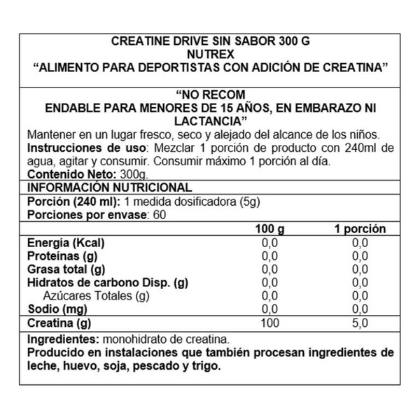 CREATINE DRIVE !!OFERTA!!