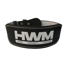 Cargar imagen en el visor de la galería, Cinturón de cuero para levantamiento de pesas | HWM
