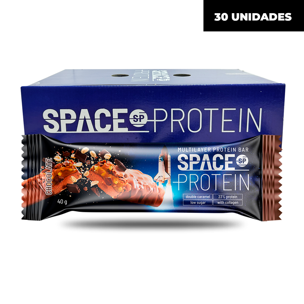 CAJA (30 UNIDADES) BARRA SPACE PROTEIN MULTILAYER