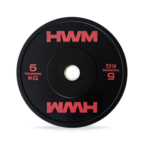 Bumper Plates 5kg Pink Colour (Par) | HWM - Discos Olimpicos