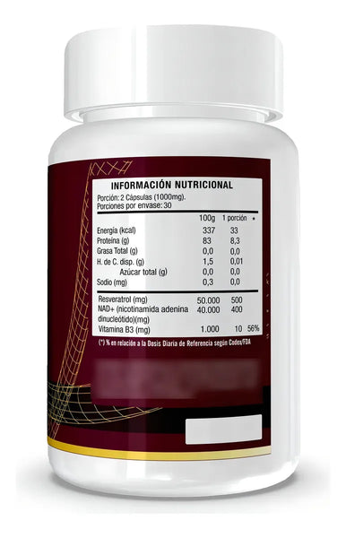 NAD+ Resveratrol Extremo Sur