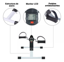 Cargar imagen en el visor de la galería, Pedalera Con Pantalla Lcd Rehabilitación Ejercicio Pedal Fit
