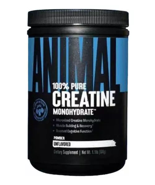 Creatina Monohidrato Micronizada 500gr Amimal 100 Serv