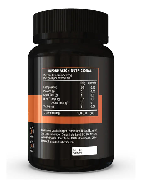 L-Carnitina 500mg Extremo Sur