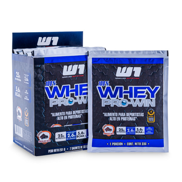 1 Sachet Proteína Whey Pro Win 33 grs. (unidad)