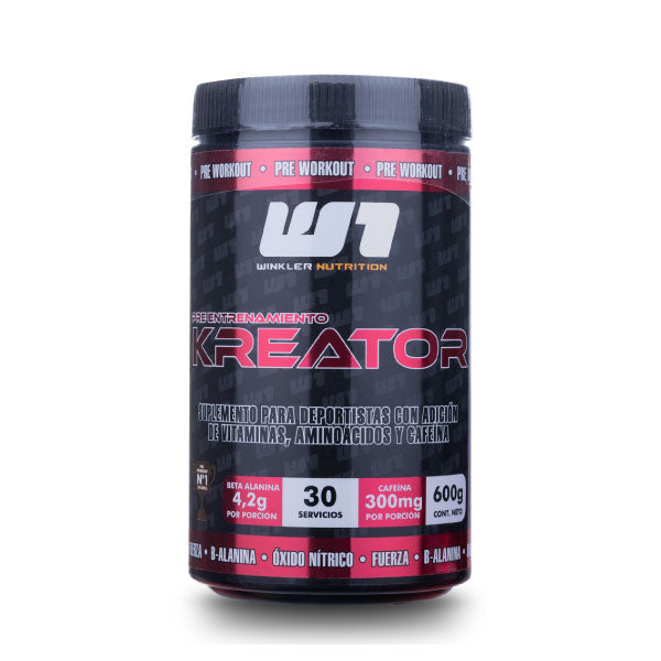 Pre Entreno Kreator 600 g | 30 Servicios
