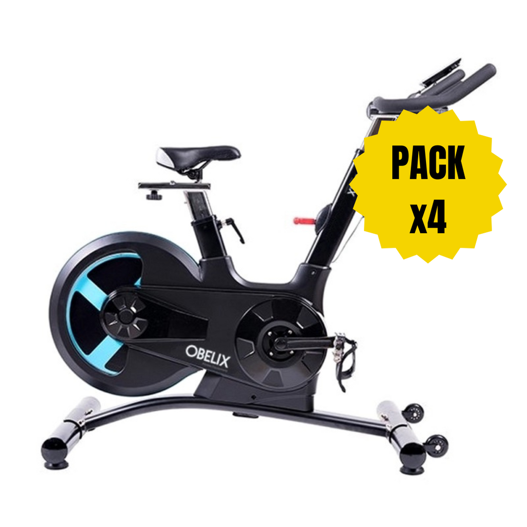 Pack 4 Bicicletas De Spinning Move | Obelix