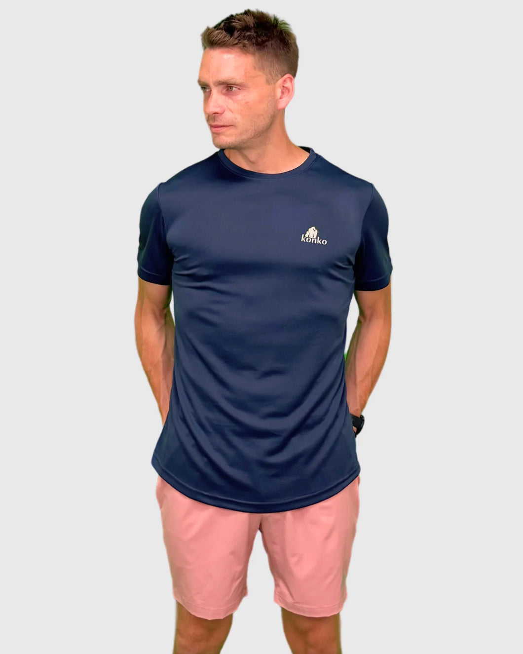 POLERA SOFT DRY AZUL