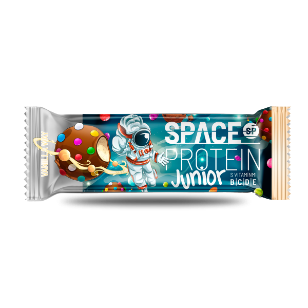 CAJA (30 UNIDADES) BARRA SPACE PROTEIN JUNIOR