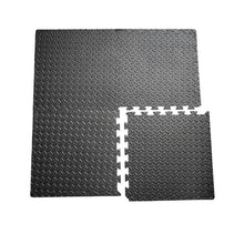 Cargar imagen en el visor de la galería, Tatamis - Piso de Goma Eva  4 Piezas 60x60 / 12mm / Negro
