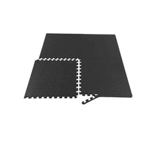 Cargar imagen en el visor de la galería, Tatamis - Piso de Goma Eva  4 Piezas 60x60 / 12mm / Negro
