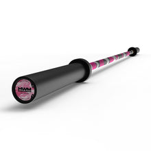 Cargar imagen en el visor de la galería, Barra Olímpica Cerakote Pink Camo 500lb 15kg | HWM
