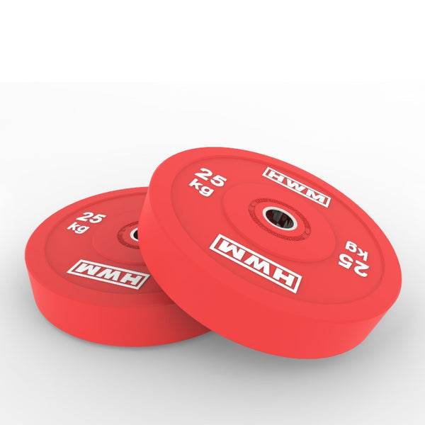 Bumper Plates Classic Color 25kg (Par) | HWM