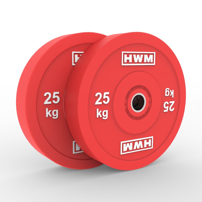 Bumper Plates Classic Color 25kg (Par) | HWM