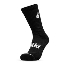 Cargar imagen en el visor de la galería, Calcetín Crew D1 Tilki Lehinde Black/White
