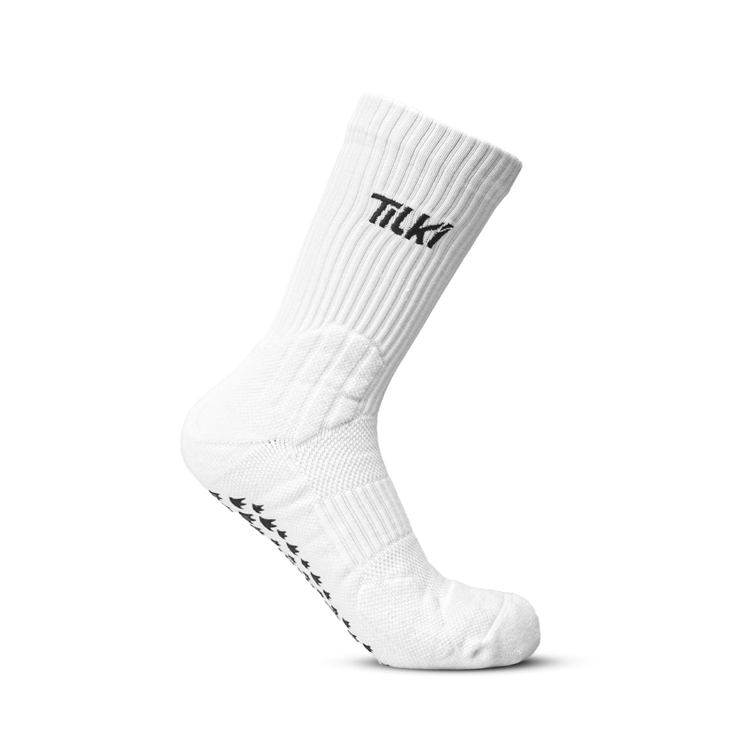 Calcetín Antideslizante Tilki Lehinde White/Black