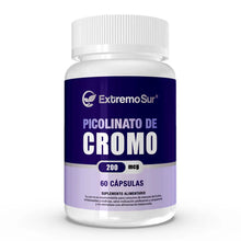 Cargar imagen en el visor de la galería, Picolinato de Cromo 200 mcg Extremo Sur
