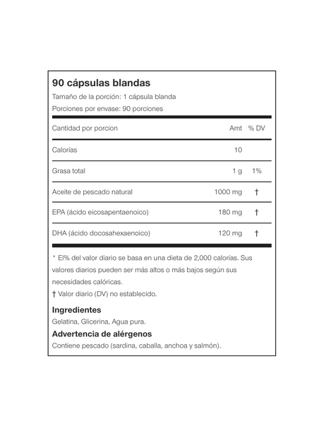 Omega 3 Fish oil USN