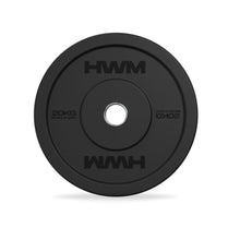 Cargar imagen en el visor de la galería, Discos olimpicos - Bumper Plates 20kg (Par) Eco Series | HWM
