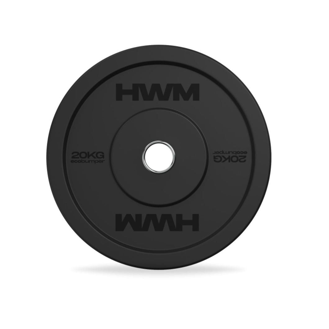 Discos olimpicos - Bumper Plates 20kg (Par) EC Series | HWM