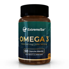 Cargar imagen en el visor de la galería, Omega 3 Fish Oil 60 cápsulas Extremo Sur
