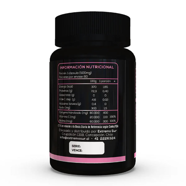 Biotina + Colágeno Hidrolizado Extremo sur