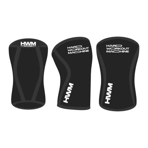 Rodilleras De Neopreno Black 5mm (Par) | HWM