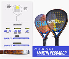 Cargar imagen en el visor de la galería, Pala de Padel Müük Martin Pescador
