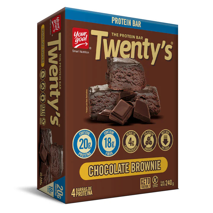 Twenty´s Chocolate Brownie (4 unidades)