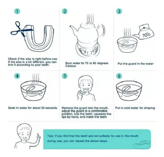 Protector Bucal Deportivo Karate Boxeo Rugby