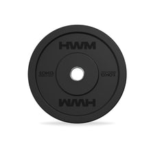 Cargar imagen en el visor de la galería, Discos olimpicos - Bumper Plates 10kg (Par) Eco Series | HWM
