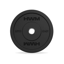 Cargar imagen en el visor de la galería, Discos olimpicos - Bumper Plates 15kg (Par) Eco Series | HWM
