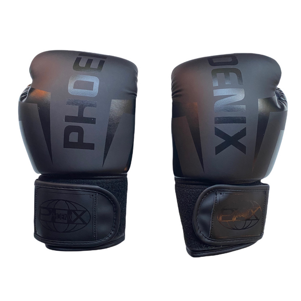 Saco de box negro + guantes - Pack Dale duro!